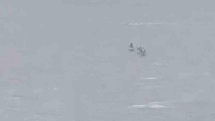 zabelezen trenutak obracuna helikoptera mi 8 sa ukrajinskim pomorskim dronovima kamikazama