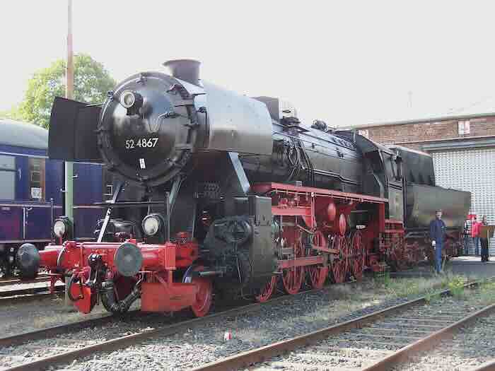 drb class 52 najmasovnija nemačka lokomotiva