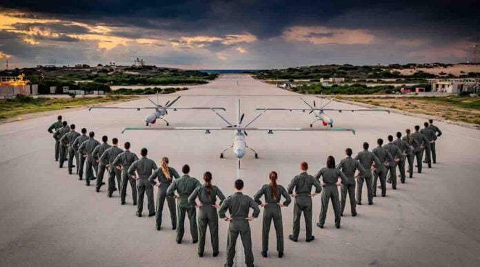 hermes 450 dron promo fotografija elbit