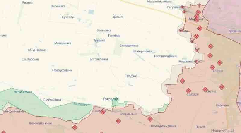 nakon zauzimanja pobede ruska vojska najavljuje napad na ugledar sa severoistoka