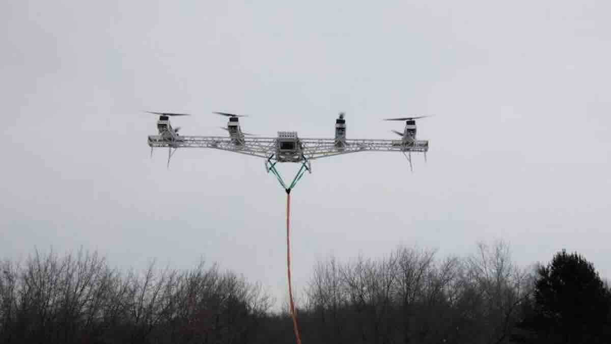 novi teski dron vertikalnog poletanja i sletanja uspesno prolazi faze testiranja u rusiji