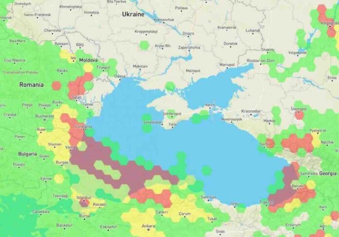 ometanje gps signala u crnom moru