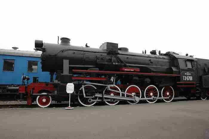 sovjetska te lokomotiva trofejna u sankt peterburgu