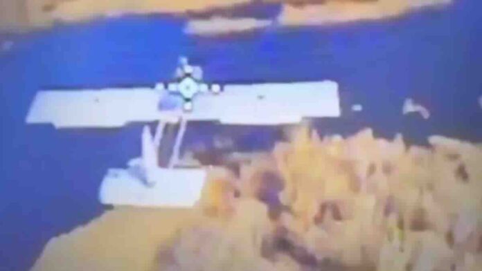 ukrajinska vojska oborila rusku bespilotnu letelicu pomocu fpv drona