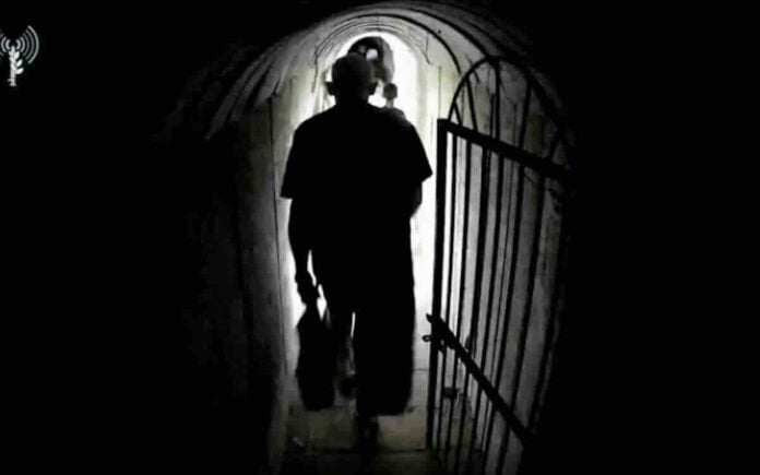 voda hamasa jahja sinvar snimljen u tunelima gaze