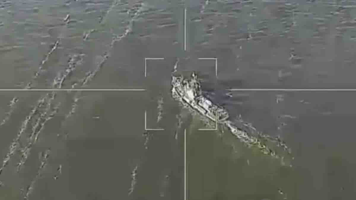 ruska bespilotna letelica lancet pogodila patrolni brod verovatno klase island iz sad