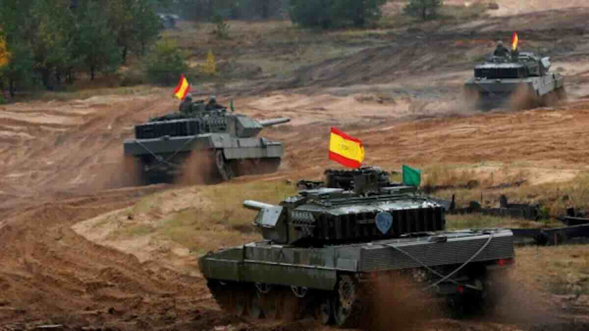 spanija u ukrajinu salje jos 20 leopard 2 kako bi postala najveci donor ovih tenkova kijevu