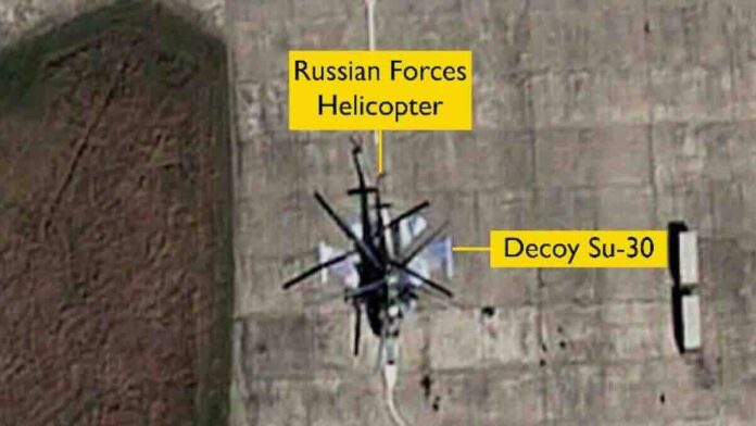 britansko ministarstvo odbrane ruski helikopter „sleteo na lovac su 30“ na aerodromu u bazi na krimu