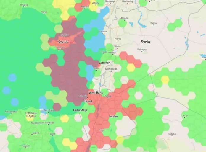 izraelska vojska počela snažno da ometa gps signal