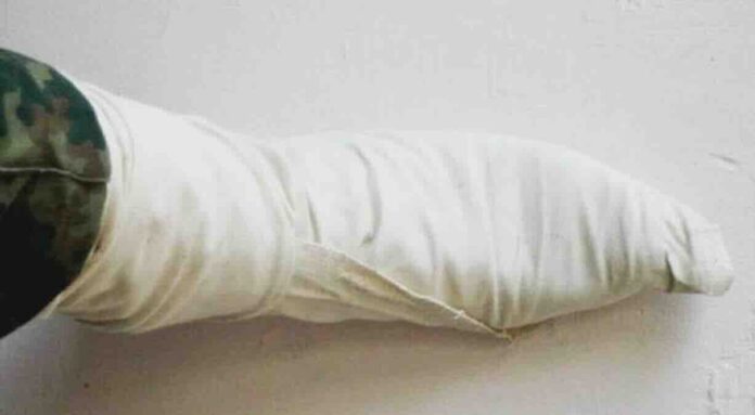 pravilno namotan obojak, odnosno Šuferica