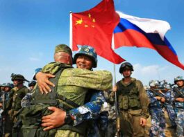 rusija kina vojska ilustracija