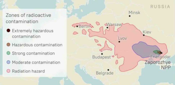 ruska mapa izaziva teror na balkanu nakon uzastopnih napada na nuklearnu elektranu u zaporožju