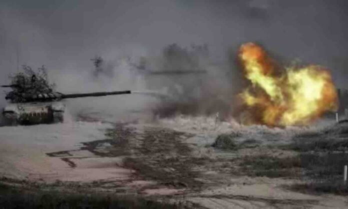 dvoboj tenkova ilustracija dvoboj tenkova ilustracija