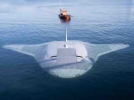podvodni dron riba manta ray