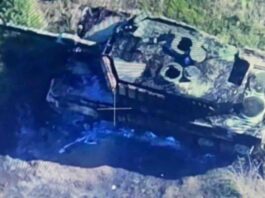 tenk leopard 2a4 uništen u pravcu kurahovskog