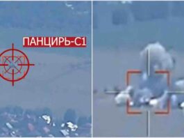 oružane snage ukrajine snimcima prikazuju kako su uspele da unište nekoliko ruskih sistema pancir s1