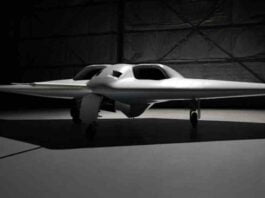 northrop grumman objavio prve fotografije najnovijeg američkog stelt drona xrq 73 dizajna letećeg krila