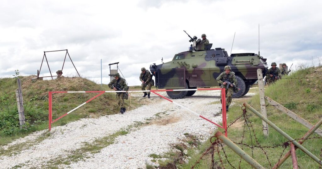 Priprema vojnika za mirovnu misiju u Libanu