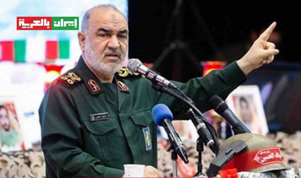 komandant iranske revolucionarne garde, irgc, hosein salami