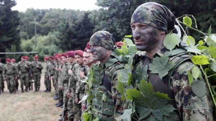 pripadnici izviđačkih jedinica kopnene vojske srbije