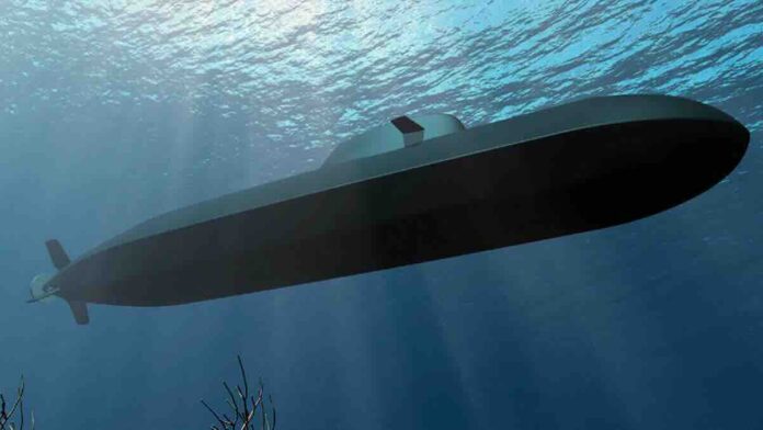 u212cd podmornica 3d koncept