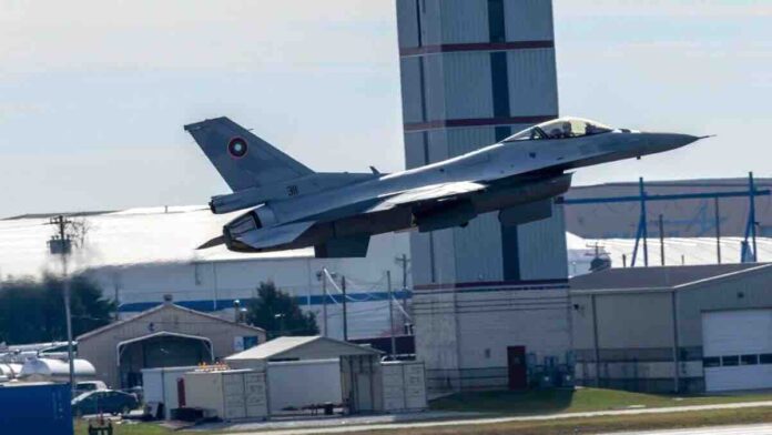 bugarski f 16 block 70 uzleće