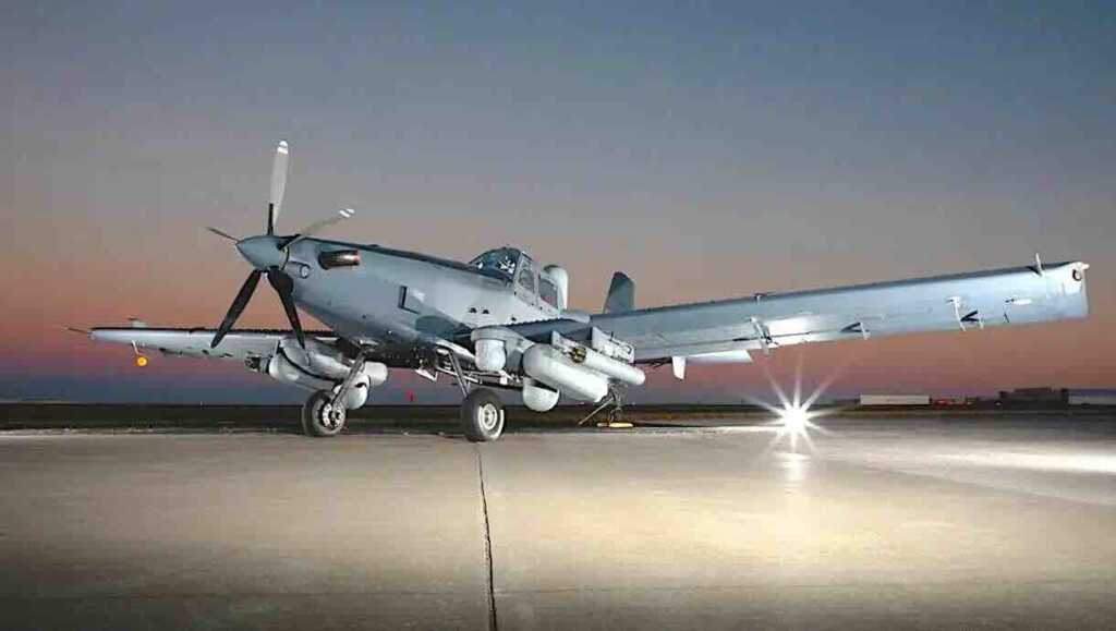 oa 1k skyraider ii