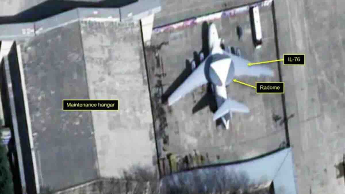 severna koreja instalirala kineski radar na svoj prvi avion za rano upozorenje il 76 [awacs]?