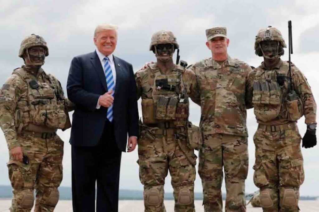 tramp i američka vojska