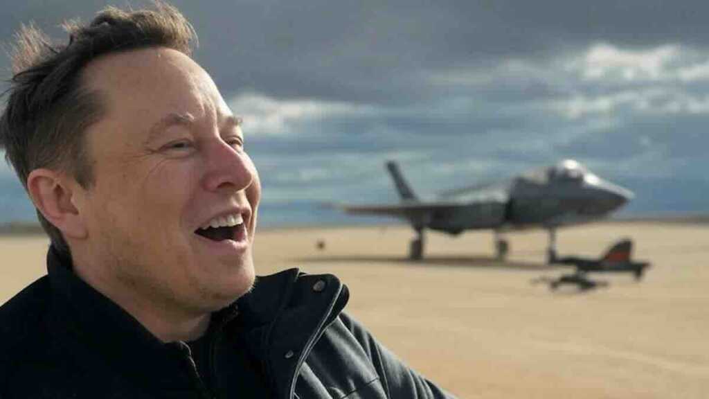 ilon mask šokira pentagon %22f 35 će biti uništeni rojevima kineskih dronova za nekoliko sati!%22