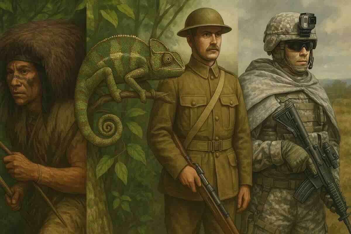 kameleon u uniformi kako je kamuflaža spasila vojnike i prevarila neprijatelja kroz vekove! kameleon u uniformi kako je kamuflaža spasila vojnike i prevarila neprijatelja kroz vekove!