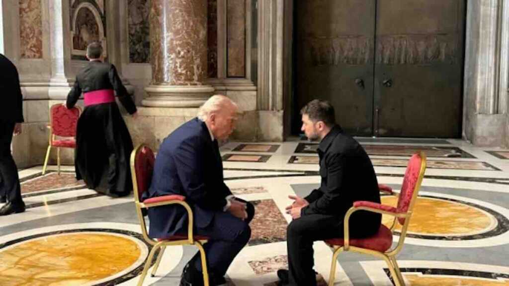 zelenski i tramp iskoristili sahranu pape za obnovu pregovora o ukrajinskom sukobu
