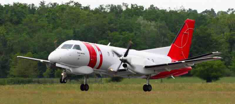 cae aviation saab 340b isr