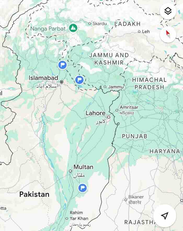 indijski udari na pakistan