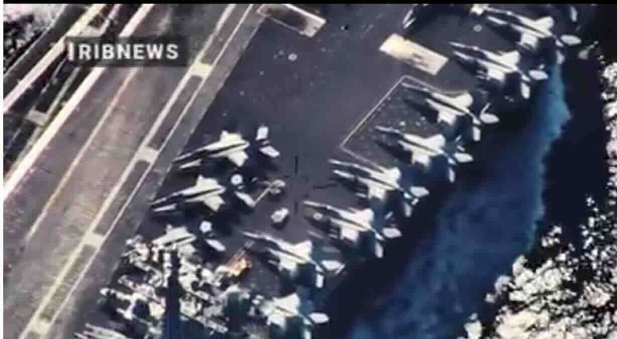 iran šokira svet otkrili podzemnu bazu sa hiljadama dronova i kako su snimali američki nosač eisenhower!