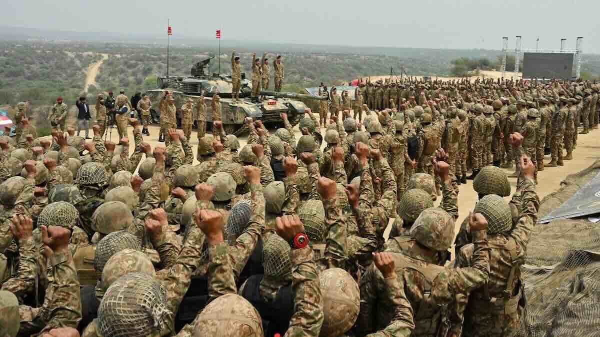 pakistanska vojska pakistanska vojska