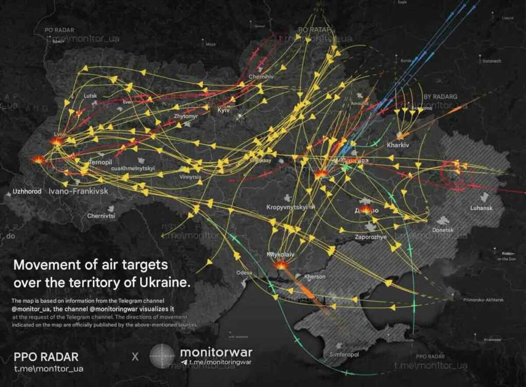 477 „geranja“ i 60 raketa ukrajina otkrila posledice jednog od najvećih ruskih udara od početka rata