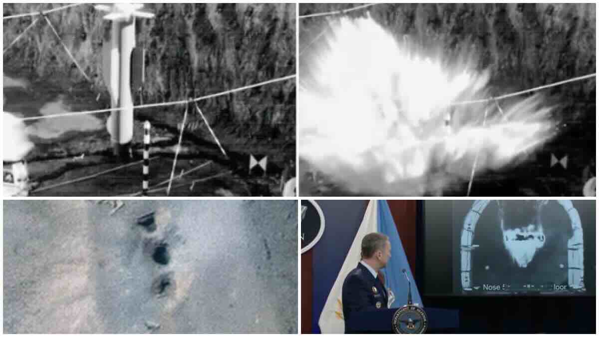 pentagon objavio snimke gbu 57 bombi korišćenih u napadu na iranski nuklearni kompleks fordo pentagon objavio snimke gbu 57 bombi korišćenih u napadu na iranski nuklearni kompleks fordo