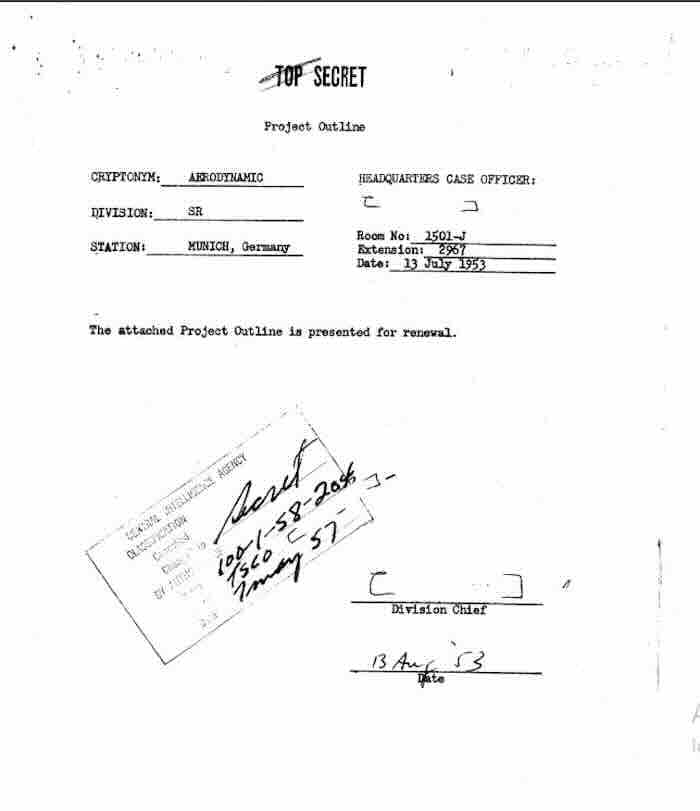 pocetak jednog od dokumenata cia početak jednog od dokumenata cia