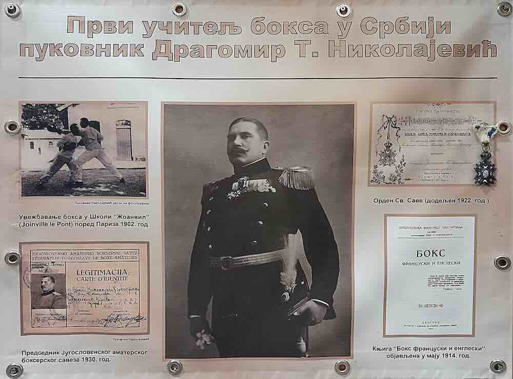 prvi ucitelj boksa u srbiji dragomir nikolajević