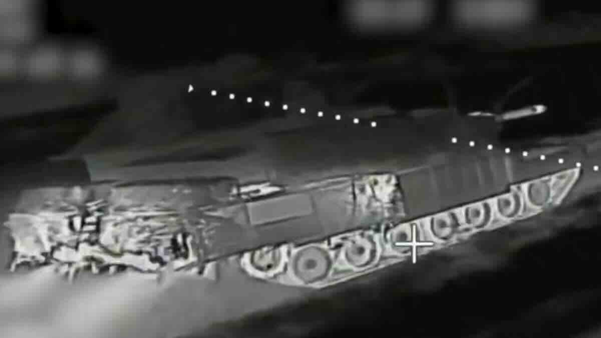 uništenje jednog od poslednjih leoparda 2 ruski dronovi brišu iz ukrajinskog inventara nemačke tenkove