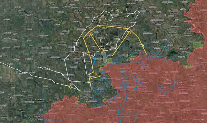 situacija oko pokrovska se brzo zaoštrava, ruske snage su ušle u južni pokrovsk
