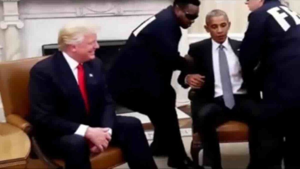 tramp ponovo sokirao svet – objavio video „hapsenja obame uz pomoc vestacke inteligencije zasto tramp ponovo šokirao svet – objavio video „hapšenja“ obame uz pomoć veštačke inteligencije! zašto?