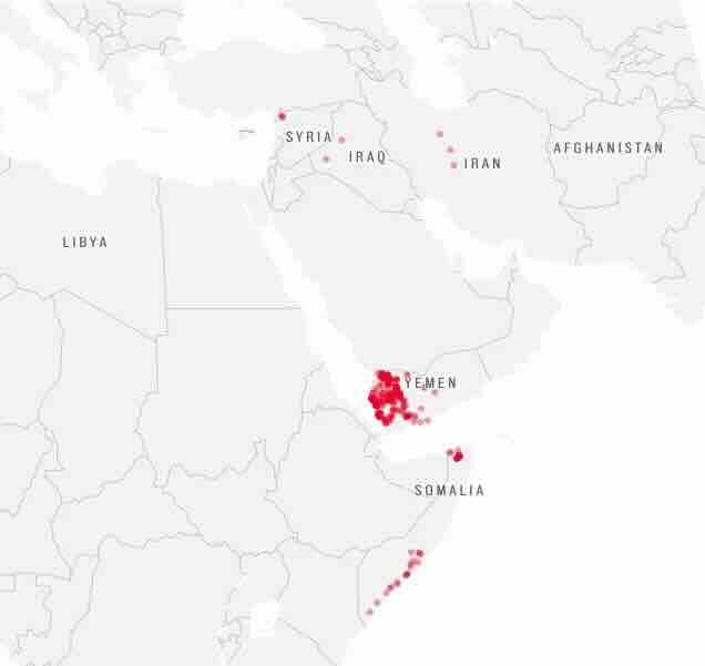 tramp za 5 meseci naredio skoro isto vazdušnih udara koliko bajden za 4 godine