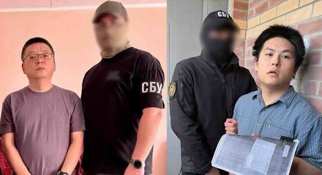 uhapseni kinezi i ukrajinski sbu