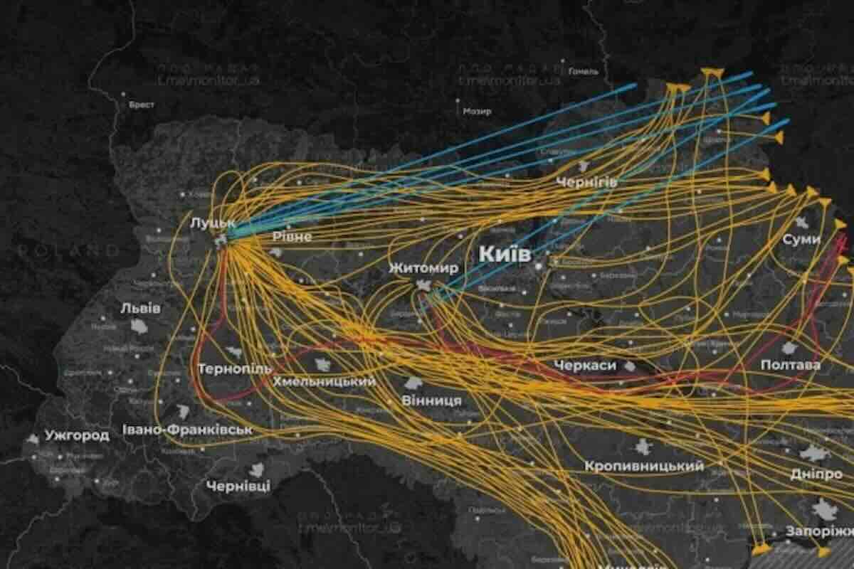 ukrajina pod udarom 728 bespilotnih letelica, dok ka rusiji lete 86 ukrajinskih dronova u istoj noći