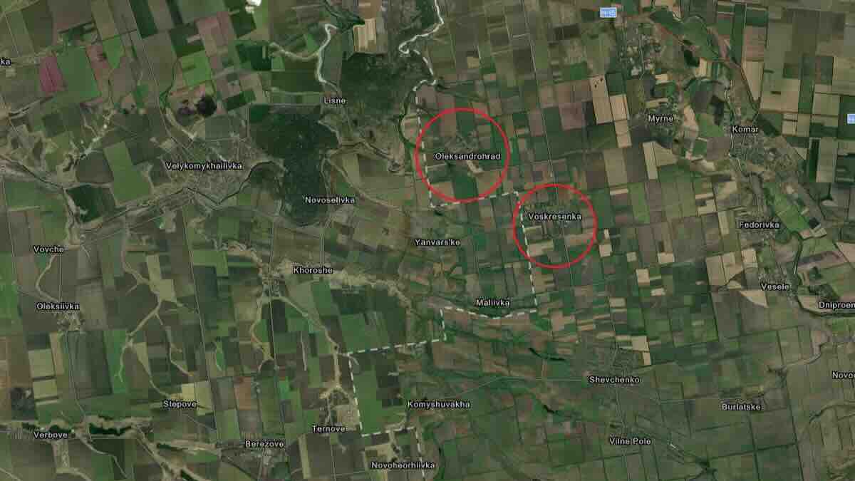 ukrajinske trupe u kotlu kod torecka rusi zauzeli petrovsko i voskresenku, kijev gradi novu liniju odbrane