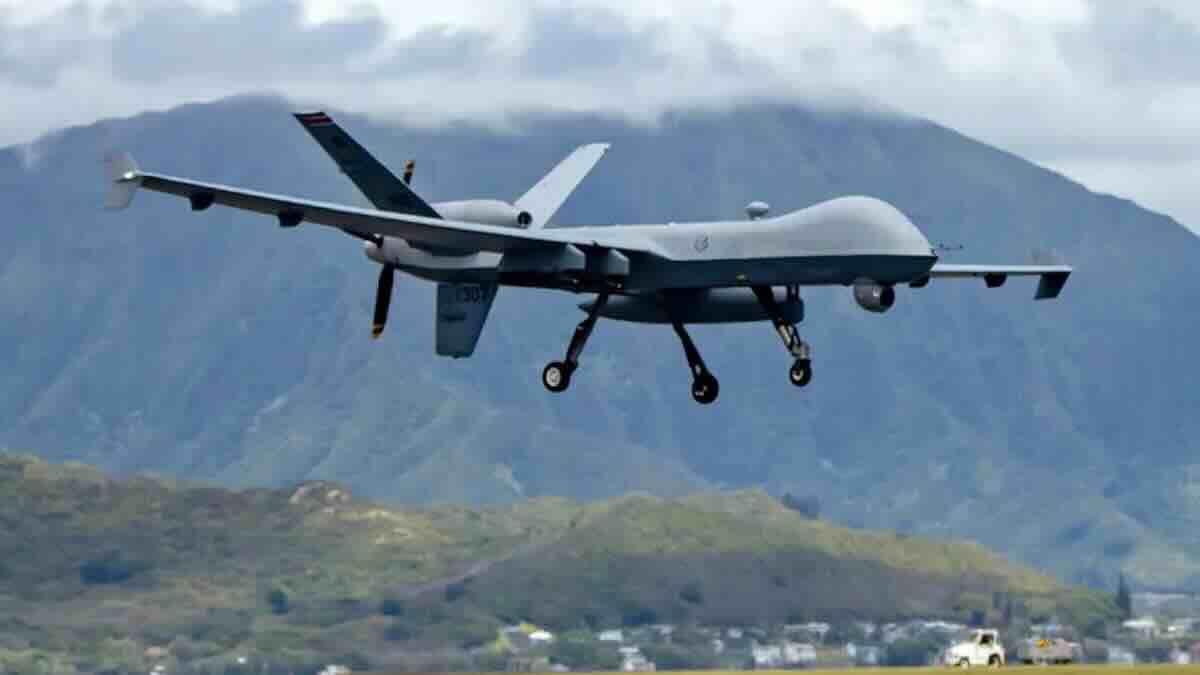 američki dron mq 9 reaper pao u sredozemno more uzrok nesreće kvar propelera