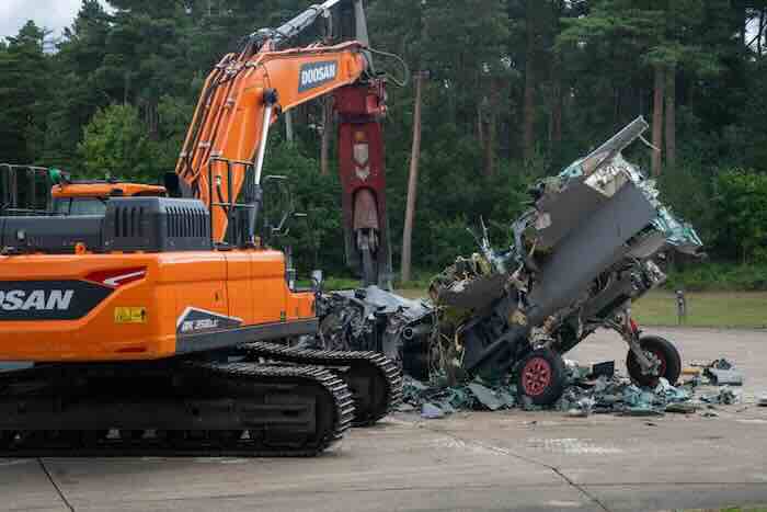 amerikanci potpuno uništili legendarni f 15b eagle u britaniji – poslednje zbogom legendarnom lovcu