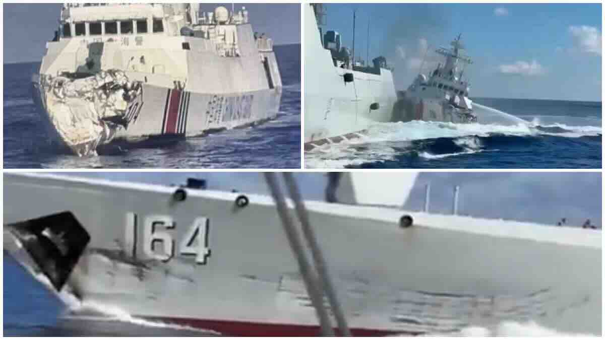 haos u južnokineskom moru kineski ratni brod greškom potopio patrolnu fregatu sopstvenih snaga! [video]